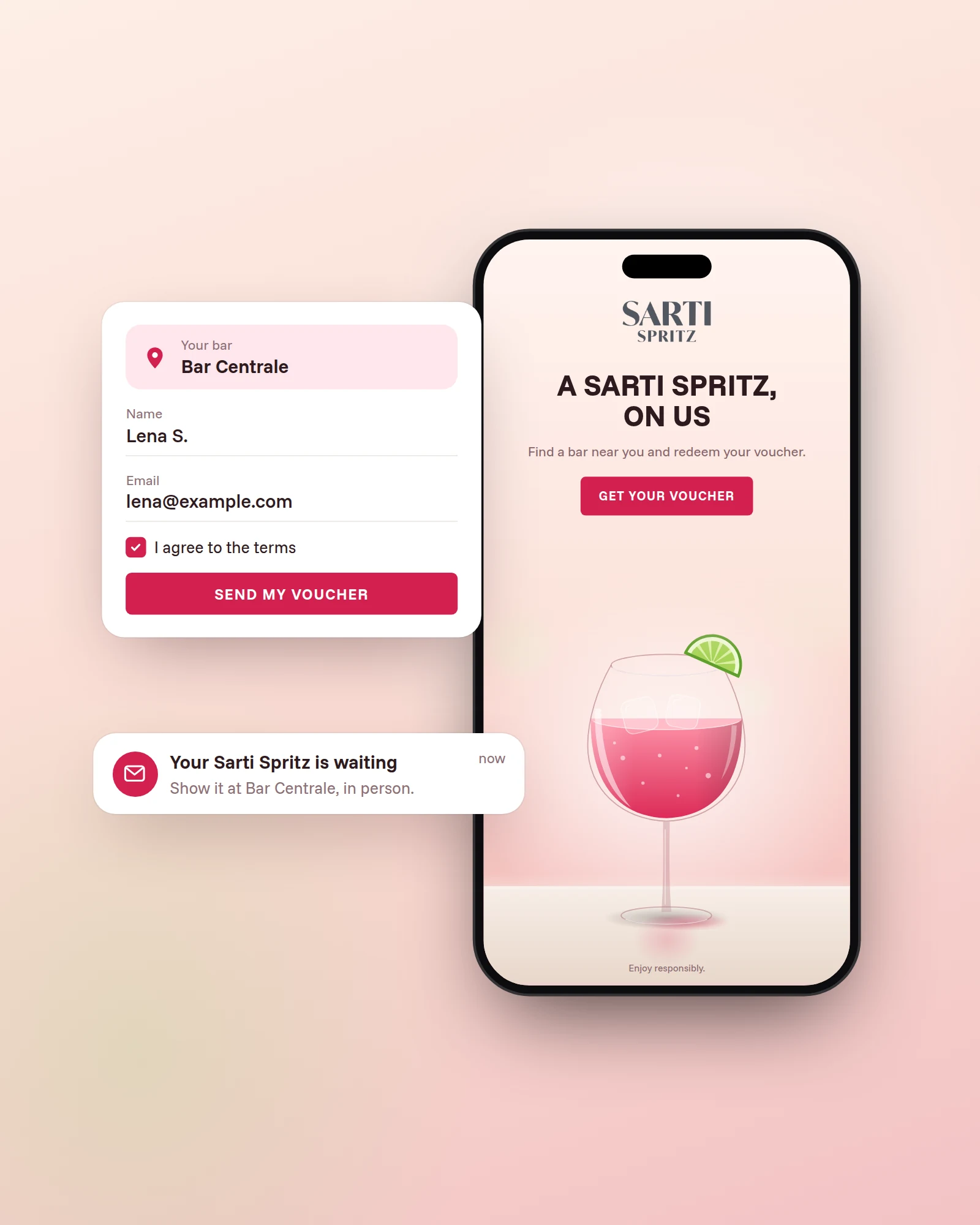 Sarti Tasting Campaign