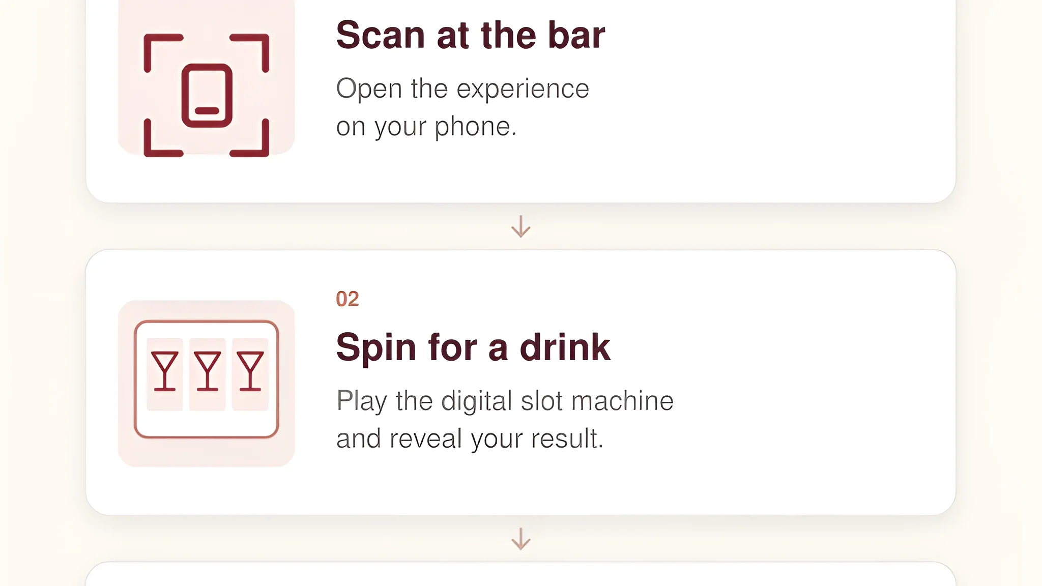 Scan, play, enjoy: the three steps of the slot machine promotion